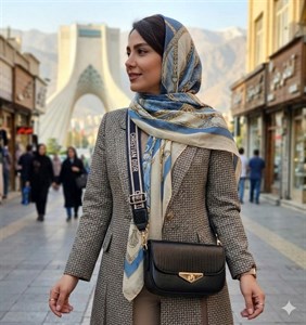 کیف دوشی قفل مدل لیزارد