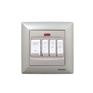 Iran Electric elizeh 4 pole cooler switch silver