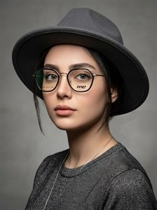 عینک طبی زنانه فلزی zenit گرد هری پاتری