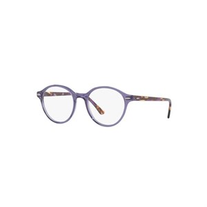 فریم عینک طبی گرد ری بن مدل 0RX7118F-8020 مناسب برای صورت مربع، قلب، لوزی