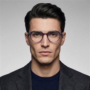 فریم عینک طبی گرد ری بن مدل 0RX7118F-8020 مناسب برای صورت مربع، قلب، لوزی