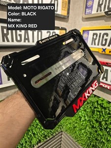 قاب‌پلاک موتور ضد لرزش مشکی ام‌ایکس کینگ(MX KING)