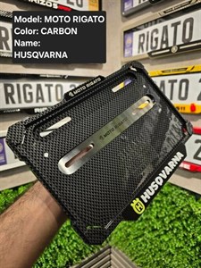 قاب‌پلاک موتور کربن هاسکوارنا(Husqvarna) با براکت