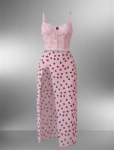لباس خواب بلند برند pink