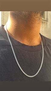 گردنبند کارتیه ریز مردانه 60 سانت