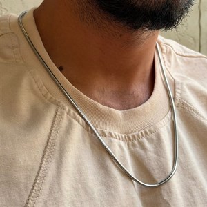 گردنبند ماری لوله ای