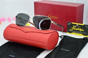 عینک اورجینال کارتیه دسته چوبی Cartier