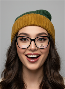 عینک طبی زنانه novo گربه ای صورتی
