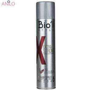 اسپری نگهدارنده حالت مو بیول مدل Extra Strong حجم 300 میلی لیتر Biol Extra Strong Style Spray 300ml