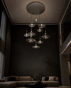 لوستر 10 شاخه چکه -  Chekke Light