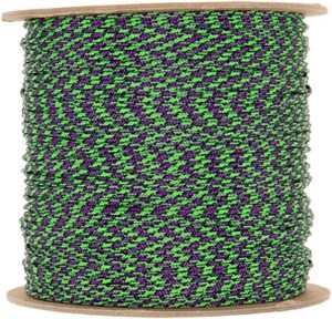 پاراکورد 95 West Coast Paracord - سبک وزن و ایده آل برای خیاطی، مهره دوزی، بافندگی - رنگ های متنوع