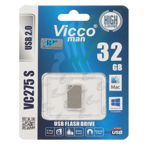 نقره ای Vicco man VC275 S USB2.0 Flash Memory-32GB