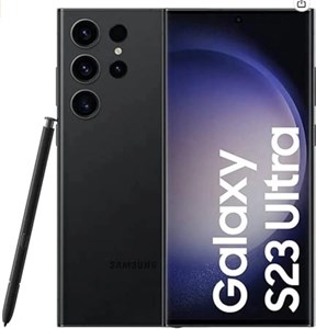 گوشی موبایل سامسونگ گلکسی S23 Ultra، رم 8 گیگابایت، حافظه 256 گیگابایت، فانتوم مشکی، نسخه بین المللی، 5G، دو سیم کارت، گوشی هوشمند اندروید