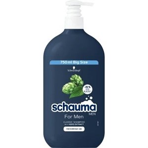 شامپو سر مردانه شاوما schauma حاوی عصاره رازک حجم ۷۵۰میل