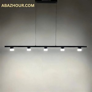 لوستر خطی مدرن 120 سانتی آلومینیوم و اکریلیک کد CM467