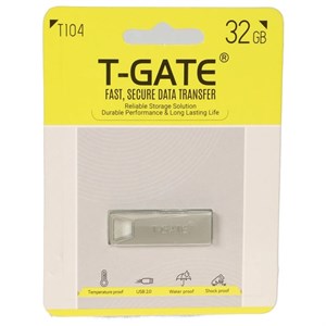 T-GATE T104 USB2.0 Flash Memory – 32GB – (گارانتی آسان سرویس) نقره ای