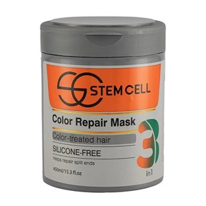 ماسک مو 3in1 استم سل مخصوص موهای رنگ و هایلایت شده 450 میلی لیتر