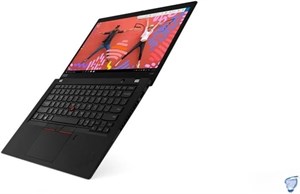 لپ تاپ تجاری لنوو ThinkPad X390 (بازسازی شده). | پردازنده چهارهسته ای Intel Core i5 نسل هشتم تا 3.90 گیگاهرتز | 8 گیگابایت رم | 256 گیگابایت SSD | صفحه نمایش لمسی 13.3 اینچی FHD | ویندوز | مشکی کربنی