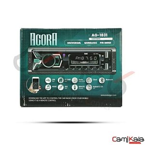 رادیو پخش بلوتوث دار دوفلش آگورا مدل AGORA AG-1831