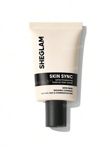 کرم پودر شیگلم مدل Skin Sync Satin