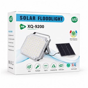 پرژکتور خورشیدی به همراه پاور بانک مدل XQ-9200