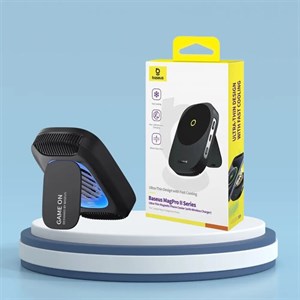 شارژر وایرلس BASEUS MAGPRO II SERIESFAN مشکی