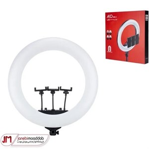 رینگ لایت آکو مدل RGB-2 قطر ۲۲ اینچ