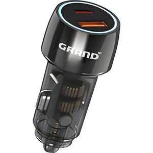 شارژر فندکی خودرو گرند مدل GC-06 توان ۴۸ وات