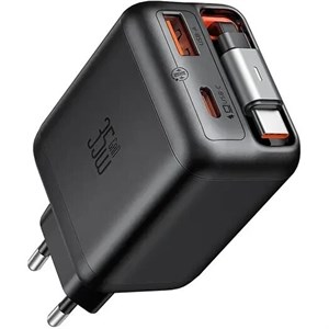 شارژر دیواری 35 واتی گان کابل متصل تایپ سی مک دودو مدل Mcdodo CH-1280