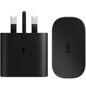 آداپتور 25W سامسونگ (سفید-مشکی)