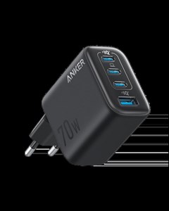 شارژر دیواری انکر مدل A121C ظرفیت ۷۰ وات با ۴ پورت