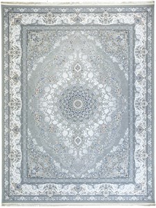 فرش نگین مشهد 1500شانه تراکم 4500 طرح 1510 نقره ایارسال رایگان