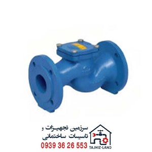 شیر یکطرفه سوپاپی چدنی PN16 سایز 1/2 اینچ وگ ایران بی همتا