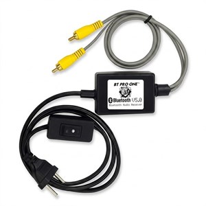 گیرنده بلوتوث استریو به AUX و RCA مدل 01 طول0.7 متر