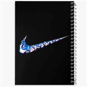 دفتر زبان دو خط 100 برگ خندالو طرح نایک (Nike)