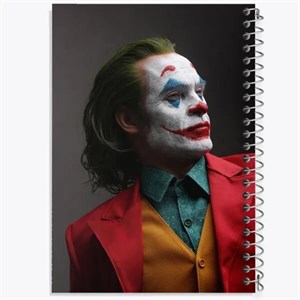 دفتر شطرنجی 50 برگ خندالو طرح جوکر (Joker)