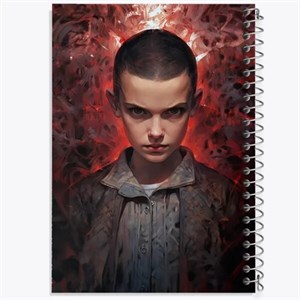 دفتر لیست خرید 50 برگ خندالو طرح استرنجر تینگز (Stranger Things)