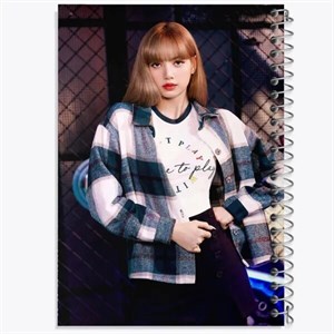 دفتر لیست خرید 50 برگ خندالو طرح لیسا بلک پینک Black Pink