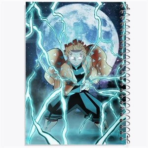 دفتر لیست خرید 50 برگ خندالو طرح انیمه شیطان کش (Demon Slayer)