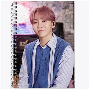 دفتر لغت 50 برگ خندالو طرح سونگ کوان گروه سونتین Seventeen