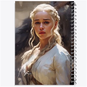 دفتر شطرنجی 50 برگ خندالو طرح گیم اف ترونز (Game of Thrones)