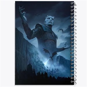 دفتر نقطه ای مهندسی 50 برگ خندالو طرح گیم اف ترونز (Game of Thrones)
