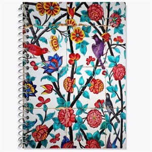 دفتر لغت 50 برگ خندالو طرح کاشی