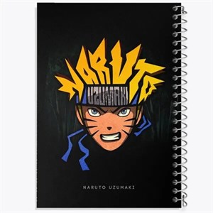 دفتر مشق 100 برگ خندالو طرح انیمه ناروتو (Naruto)