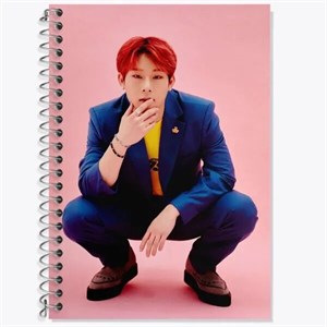 دفتر لغت 50 برگ خندالو طرح جوهان گروه مانستا اکس MONSTA X