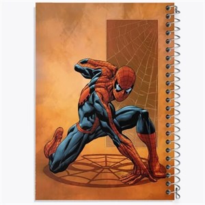 دفتر نقطه ای مهندسی 50 برگ خندالو طرح مرد عنکبوتی (Spider Man)