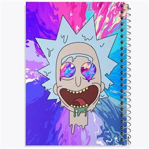 دفتر نقطه ای مهندسی 50 برگ خندالو طرح ریک (Rick)