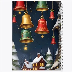 دفتر مشق 50 برگ خندالو طرح کریسمس Christmas