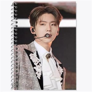 دفتر لغت 50 برگ خندالو طرح کیهیون گروه مانستا اکس MONSTA X