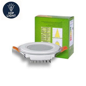 چراغ هالوژن ۹ وات گلاریس دایره ای پارس شعاع توس کارتن ۵۰ عددی